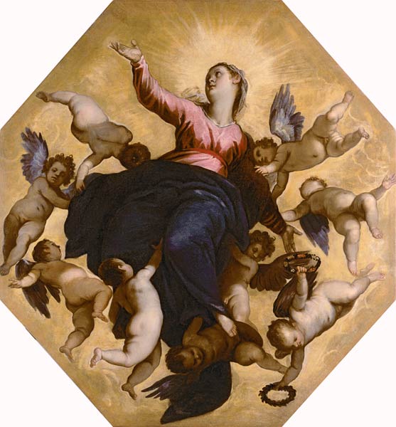 Palma il Giovane / Assumption of Mary de Jacopo Palma il Giovane