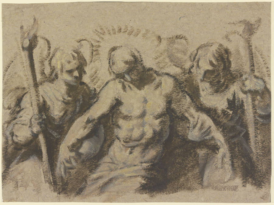 Angel Pietà de Jacopo Palma il Giovane