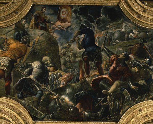 Defence of Brescia 1438 / Tintoretto de Jacopo Robusti Tintoretto