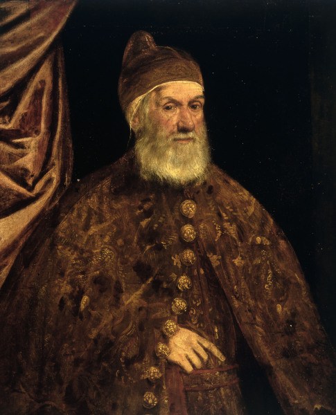 Girolamo Priuli / Paint.by Tintoretto de Jacopo Robusti Tintoretto