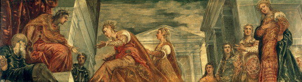 J.Tintoretto, Queen of Sheba de Jacopo Robusti Tintoretto