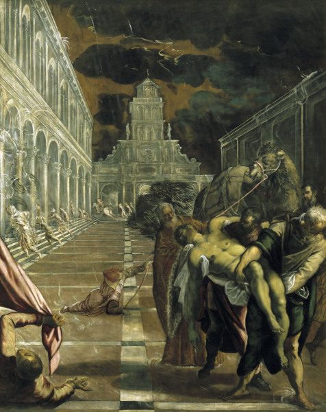 Stealing St.Mark s body / Tintoretto de Jacopo Robusti Tintoretto