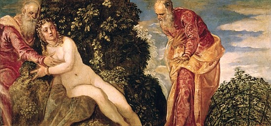 Susanna and the Elders de Jacopo Robusti Tintoretto