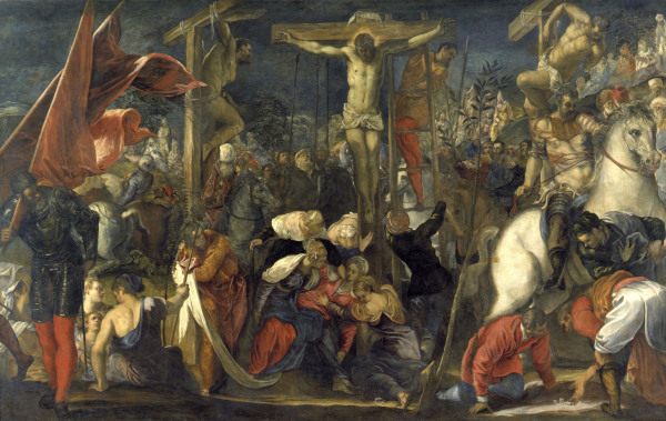 The Crucifixion / Tintoretto / 1554 de Jacopo Robusti Tintoretto
