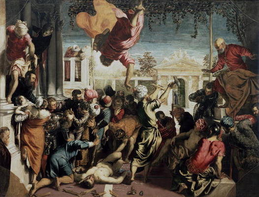 The Miracle of St. Mark Freeing a Slave, 1548 (oil on canvas) de Jacopo Robusti Tintoretto
