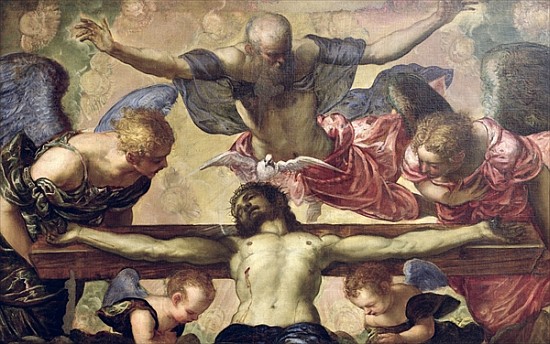 The Trinity de Jacopo Robusti Tintoretto