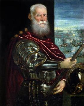 Portrait of Sebastiano Vernier (d.1578) Commander-in-Chief of the Venetian forces in the war against