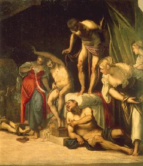 Tintoretto / Roche healing the Sick