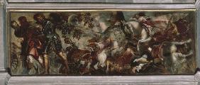 Tintoretto / St.Roche in Battle / c.1582