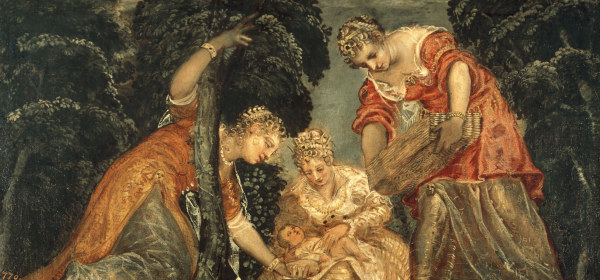 Tintoretto / Finding of Moses de Jacopo Robusti Tintoretto