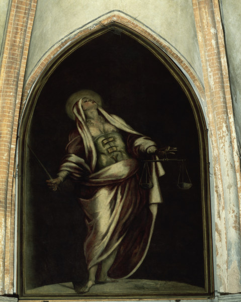 Tintoretto / Justice de Jacopo Robusti Tintoretto
