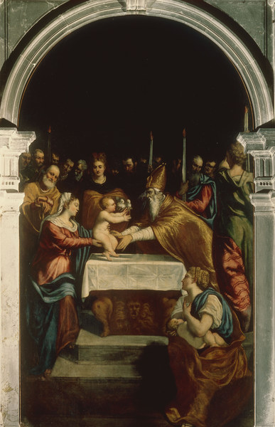 Tintoretto / Presentation in the Temple de Jacopo Robusti Tintoretto