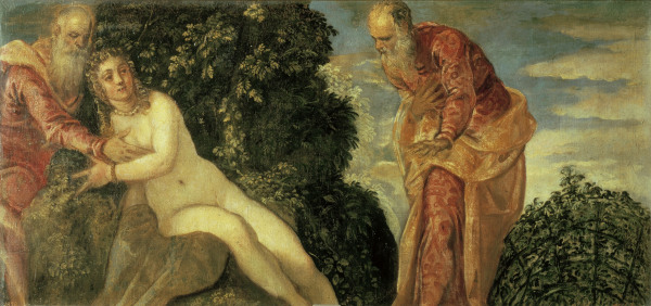 Tintoretto / Susannah and the Elders de Jacopo Robusti Tintoretto