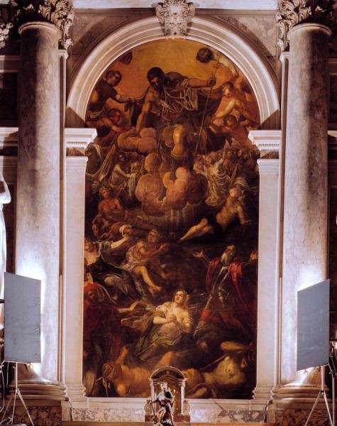 Tintoretto / Vision of St.Roche / 1588 de Jacopo Robusti Tintoretto