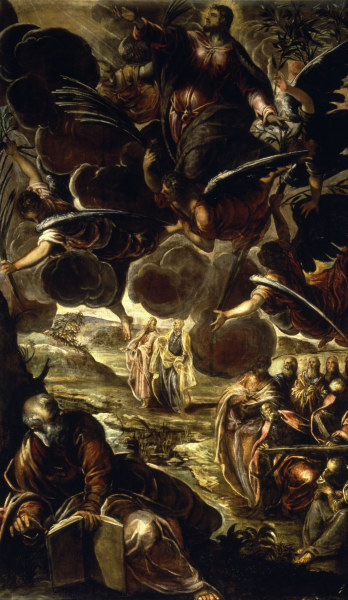 Tintoretto, Ascension of Christ de Jacopo Robusti Tintoretto