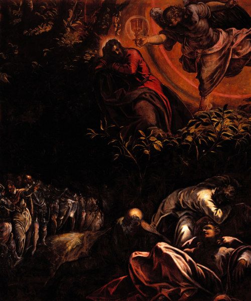 Tintoretto, Christ at Mount of Olives de Jacopo Robusti Tintoretto