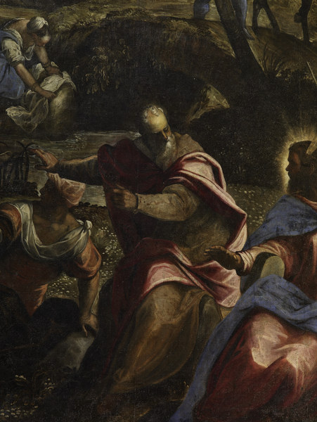 Tintoretto, Mannalese, Ausschn. de Jacopo Robusti Tintoretto