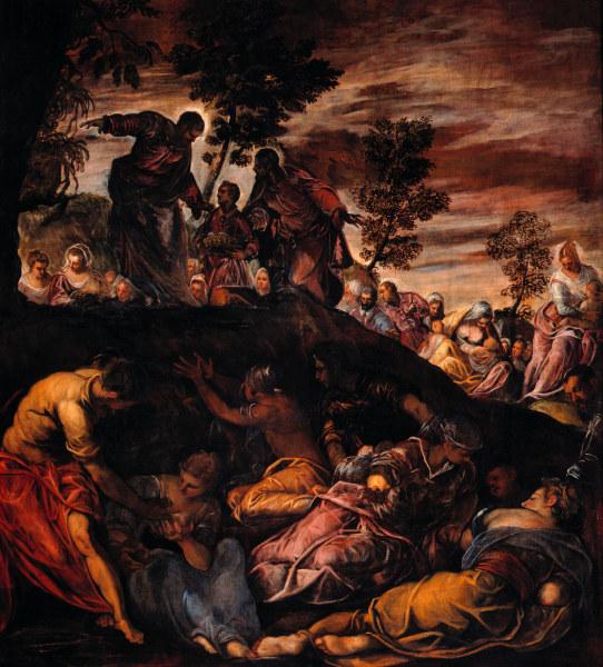 Tintoretto, Miracle of Loaves de Jacopo Robusti Tintoretto