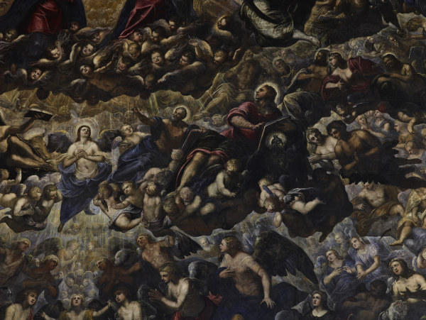 Tintoretto, Paradies, Ausschnitt de Jacopo Robusti Tintoretto
