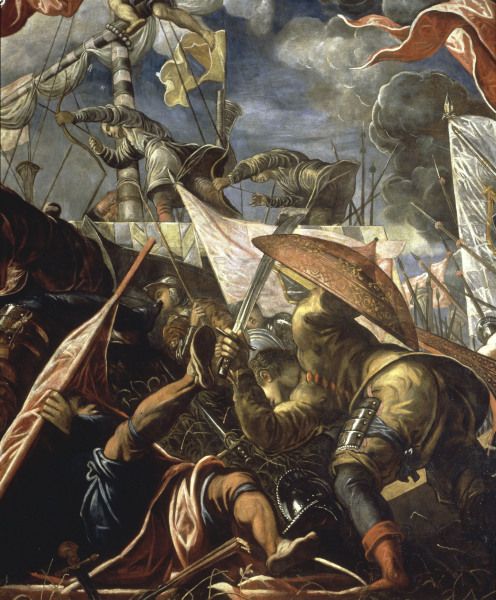 Victory at Argenta 1482 / Tintoretto de Jacopo Robusti Tintoretto