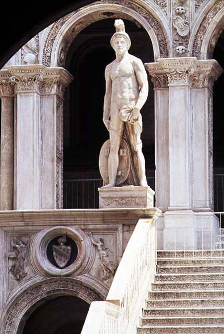 Mars, colossal statue de Jacopo Sansovino