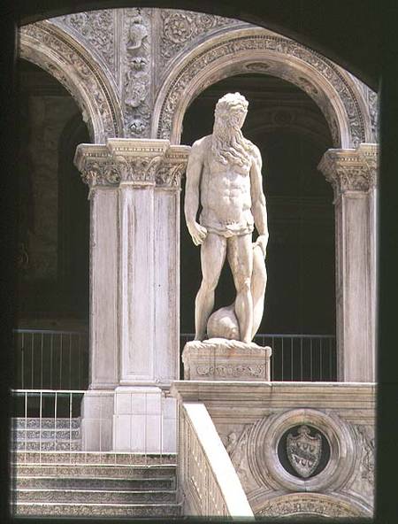 Neptune: colossal statue de Jacopo Sansovino