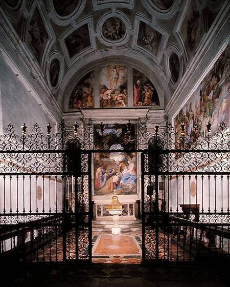 View of the Interior of the Grimani Chapel de Jacopo Sansovino