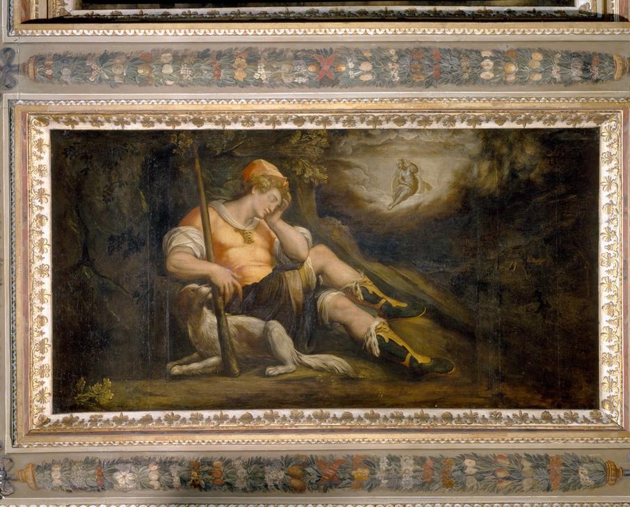 Diana and Endymion de Jacopo Zucchi