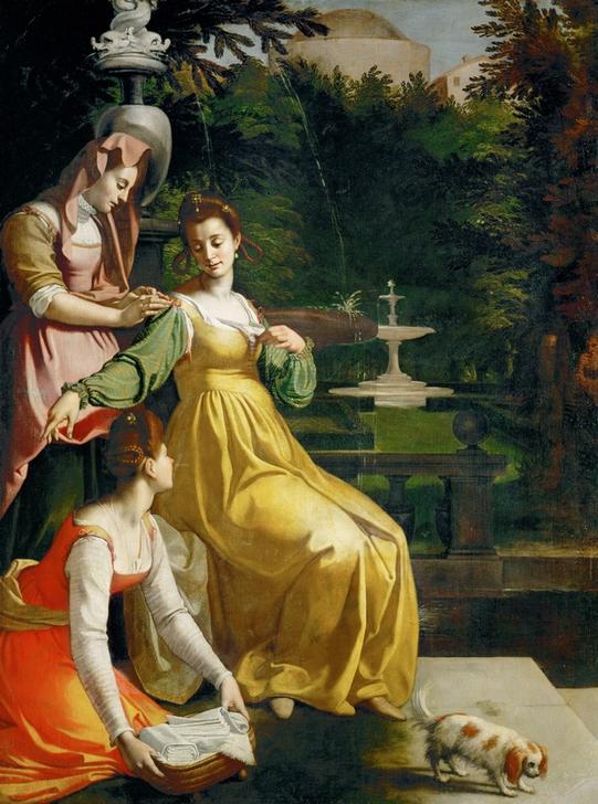 Susanna in the bath de Jacopo Chimenti Empoli