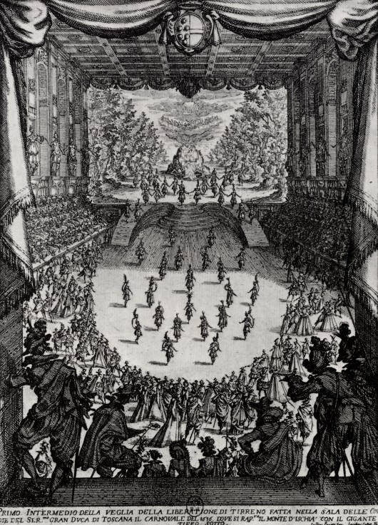 Illustration for Theatre play "The interim Games" by Andrea Salvadoris (first episode) de Jacques Callot