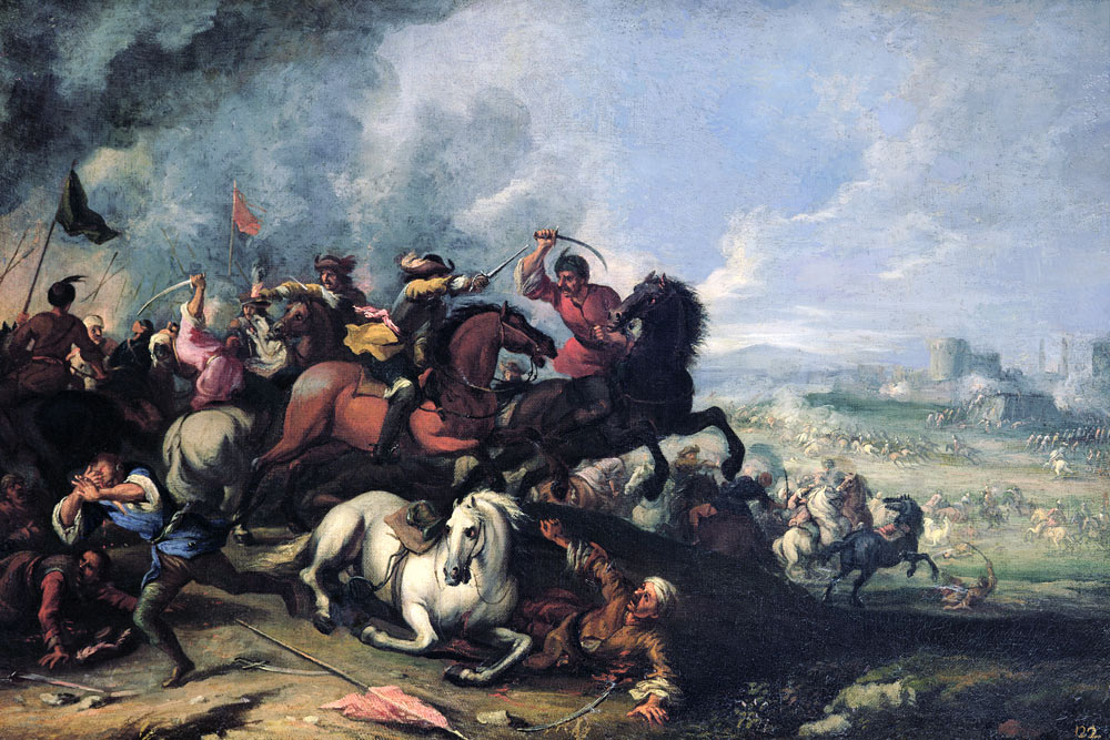 Battle Scene de Jacques Courtois