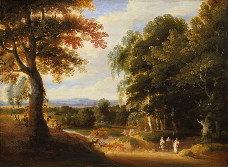 Landscape with Entrance to a Forrest de Jacques d' Arthois