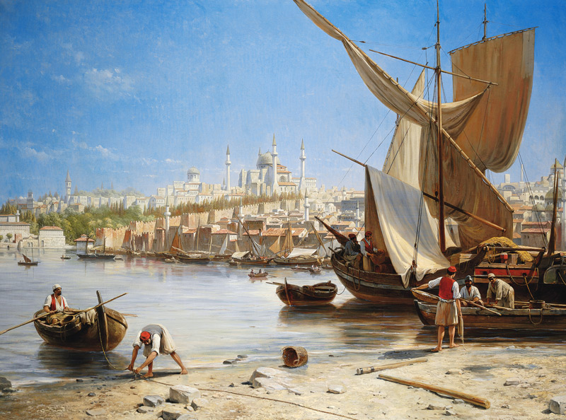 Konstantinopel. de Jacques François Carabain