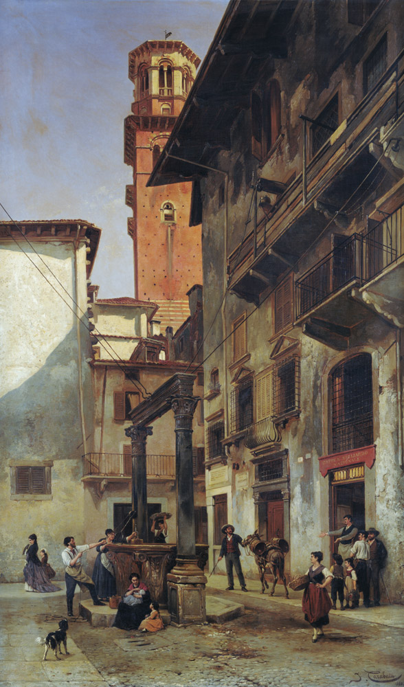 Via Mazzanti, Verona de Jacques François Carabain