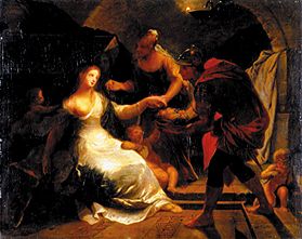 The death of the Sophonisbe de Jacques Francois Courtin