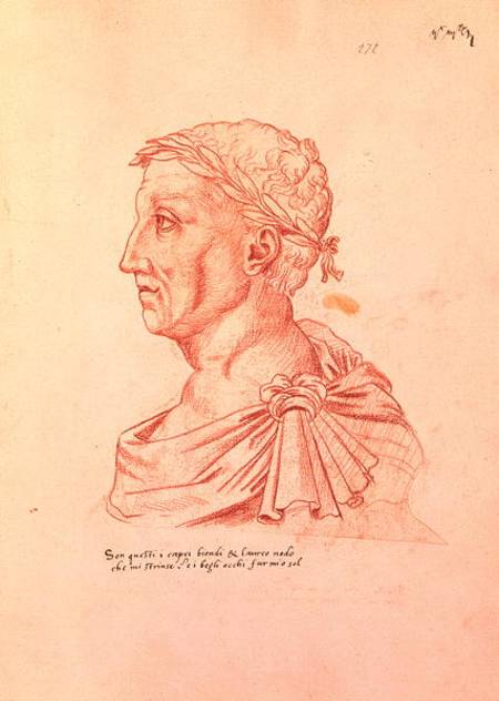Ms.266 fol.271 v Petrarch (1304-74), from 'Recueil d'Arras' de Jacques Le Boucq