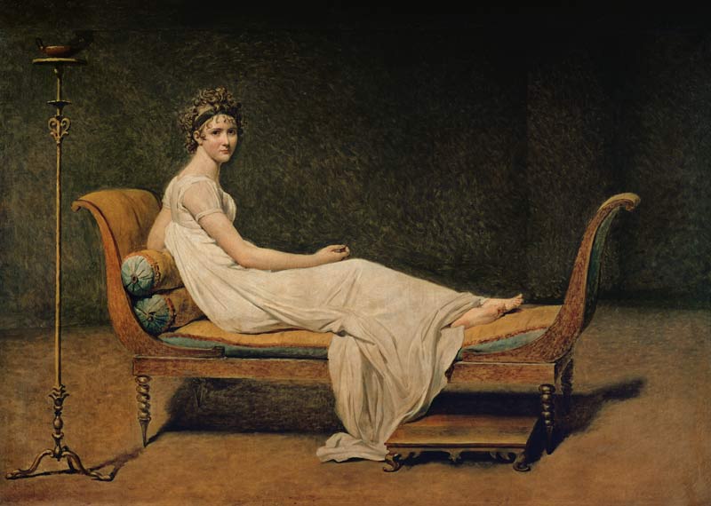 Señora Récamier de Jacques Louis David