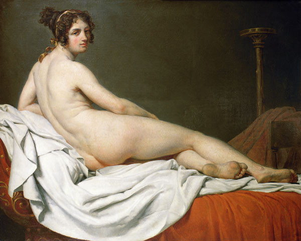 Reclining Nude de Jacques Louis David