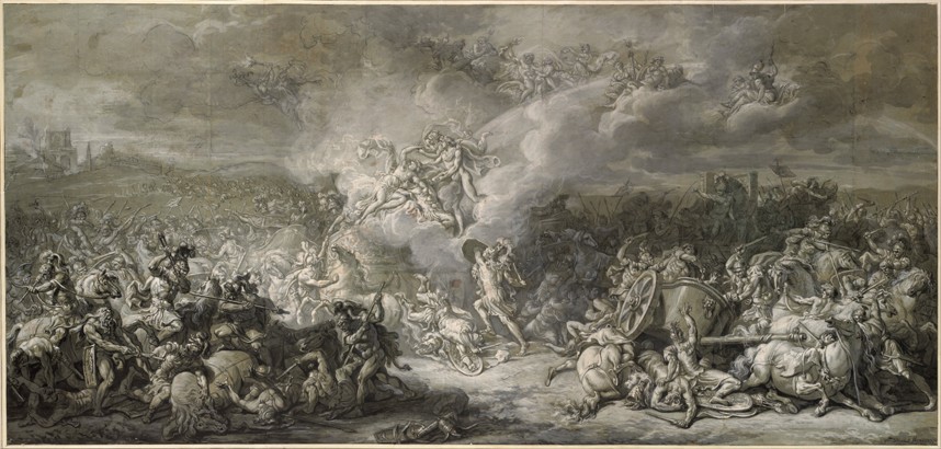 The Combat of Diomedes de Jacques Louis David