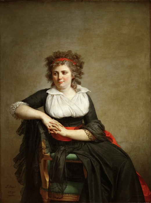 Robertine Tourteau, Marquise d'Orvilliers (1772-1862) de Jacques Louis David