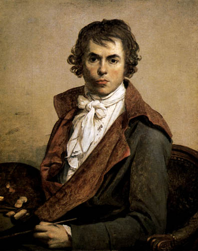 Self-portrait de Jacques Louis David