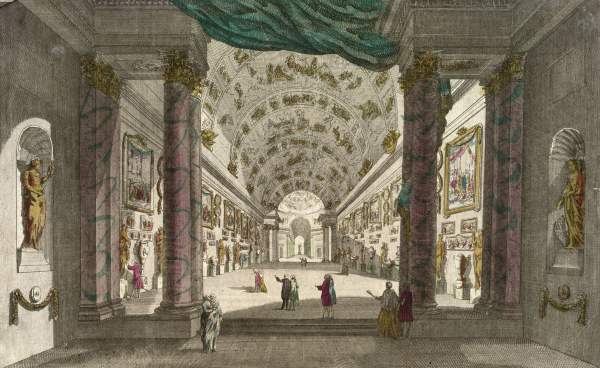 Rome, Palazzo Colonna, Gallery , Huquier de Jacques Gabriel Huqui