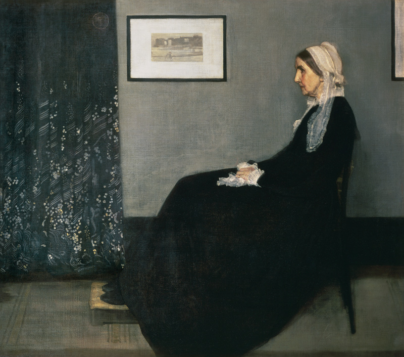 Arrangement in Black and Grey No. I, The artiste o de James Abbott McNeill Whistler