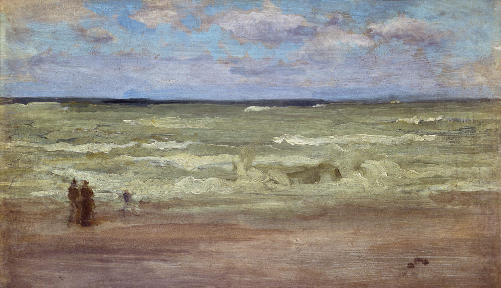 The Shore, Pourville de James Abbott McNeill Whistler