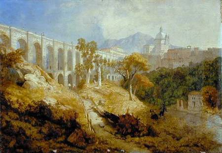 The Aqueduct at Arricia, Near Rome de James Baker Pyne