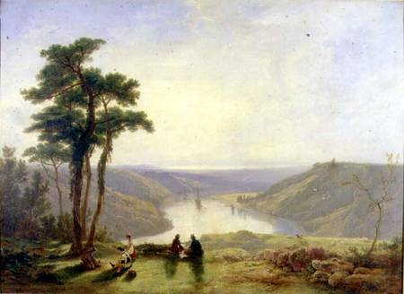 View of the Avon from Durdham Down de James Baker Pyne
