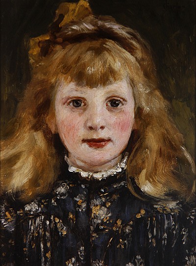 Portrait of a Young Girl de James Charles