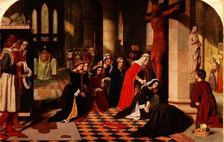 The Renunciation of Queen Elizabeth of Hungary de James Collinson