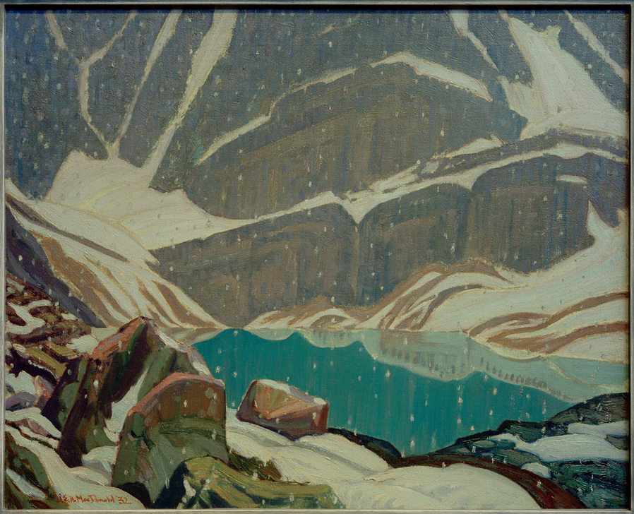 Mountain Solitude (Lake Oesa) de James Edward Hervey Macdonald