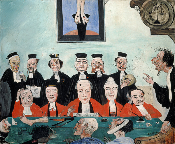 Les bons juges (Good Judges) de James Ensor